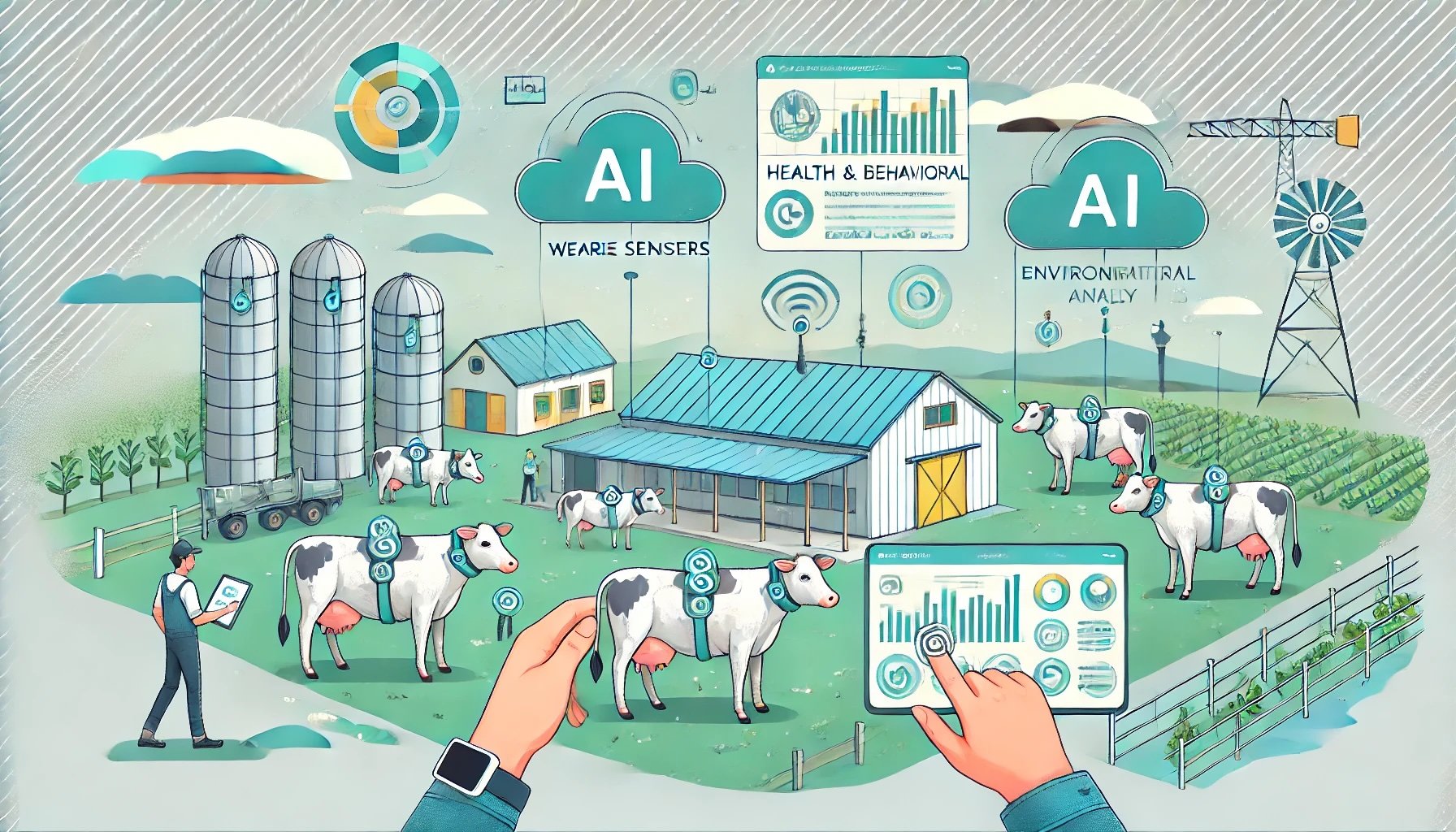 Photo credit: AI in Livestock Management