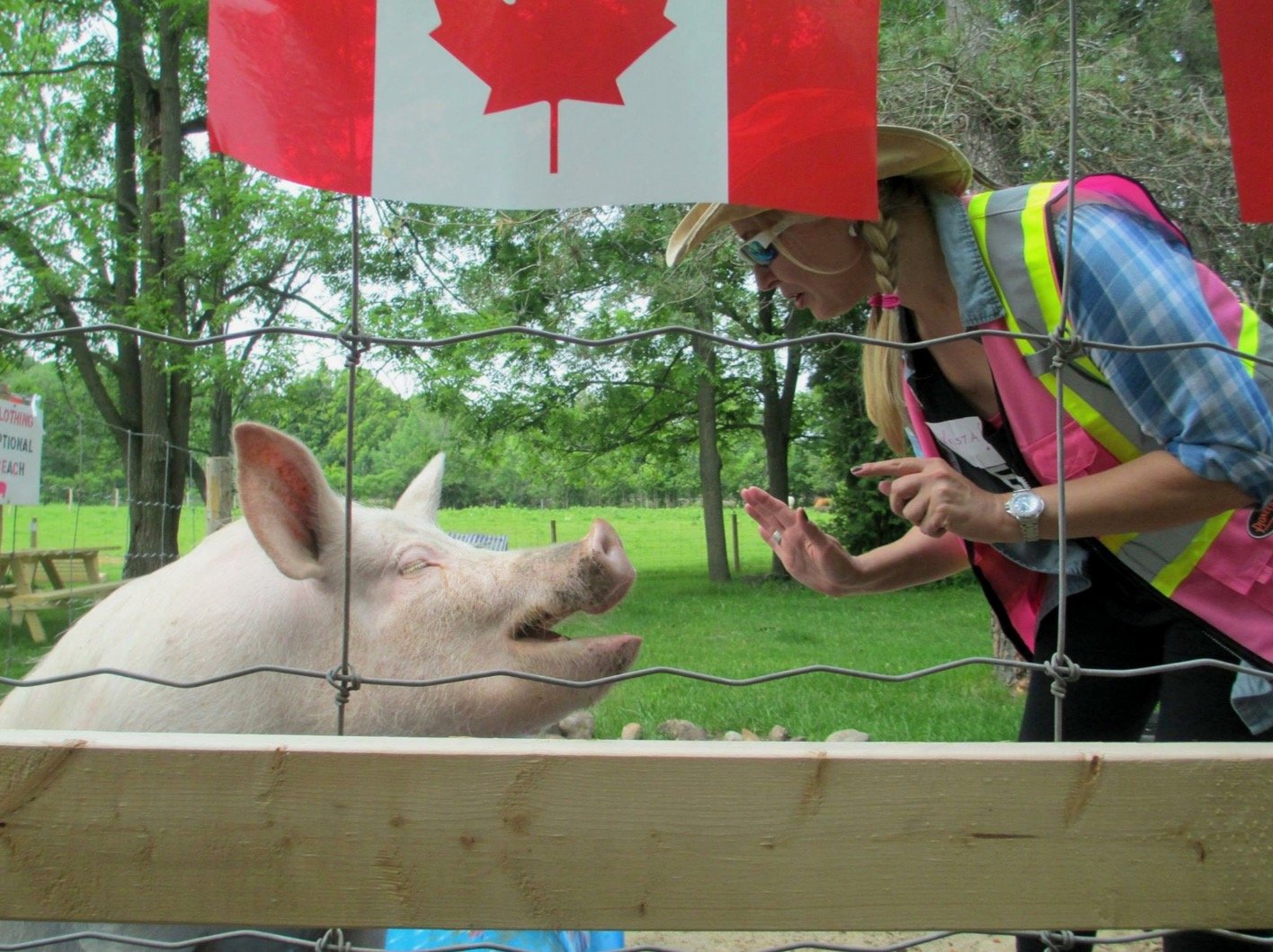 Esther explaining to me that she’s supposed to get at least 1 cupcake every hour!