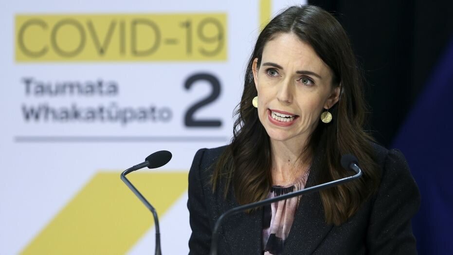 Jacinda Ardern, Prime Minister, New Zealand. Hagen Hopkins Pool Photo via AP